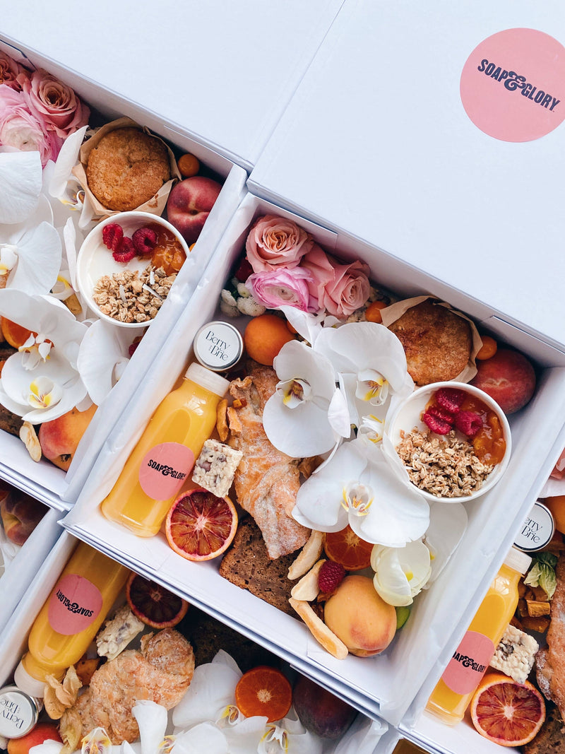 Brunch Grazing Box for a Press Event 