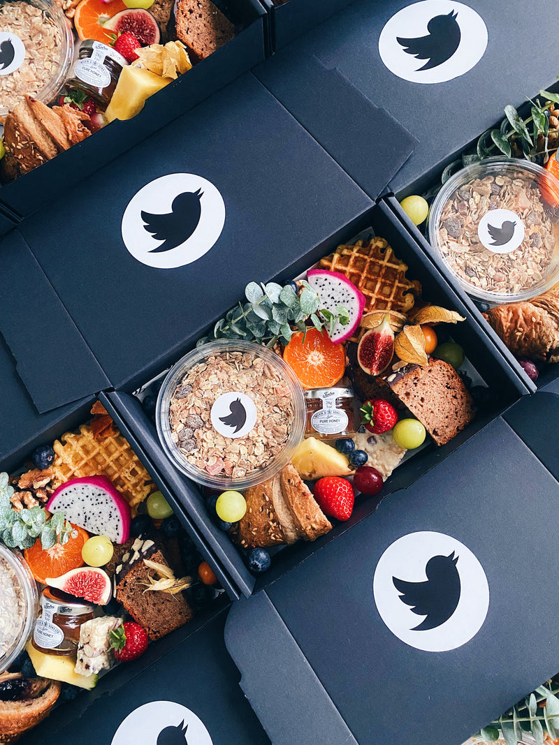 Brunch Grazing Boxes for Corporate and Brand Event Catering